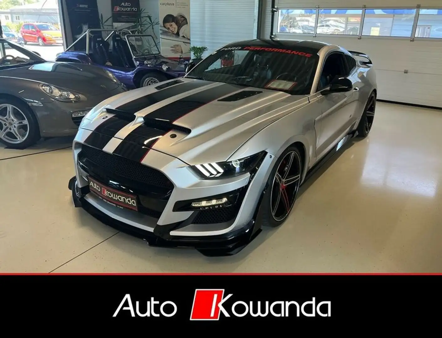 Ford Mustang Coupe 2,3 Aut. -Absolutes Einzelstück Silber - 2