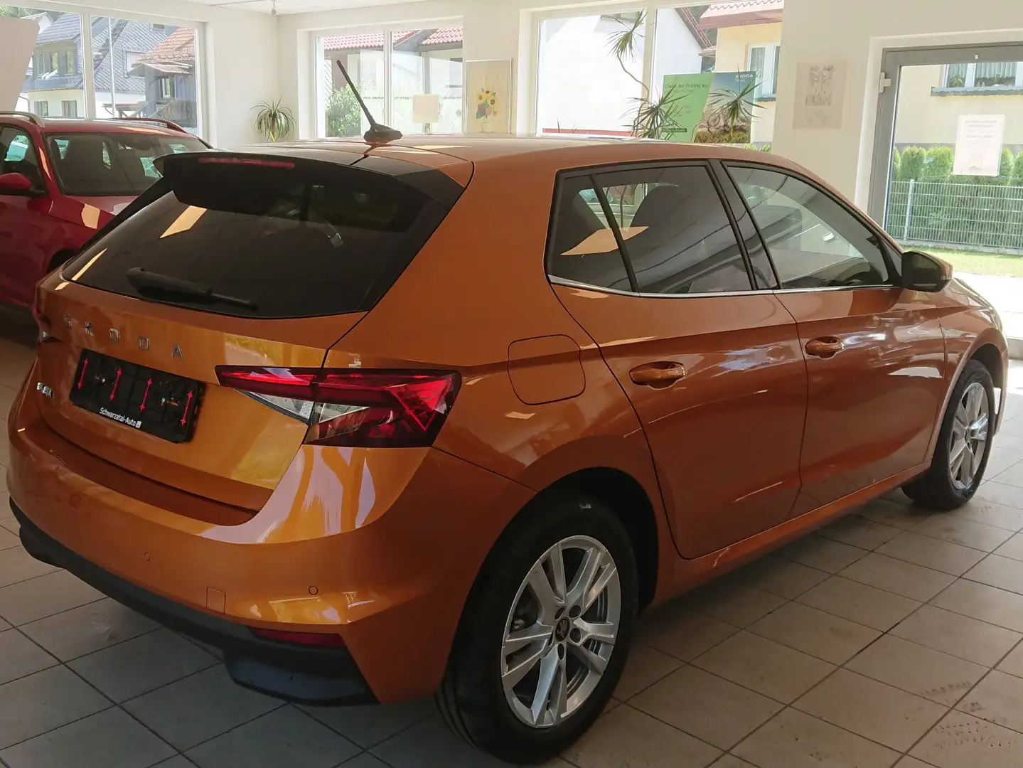 Skoda Fabia Selection, Modell 130 Jahre, Orange - 2