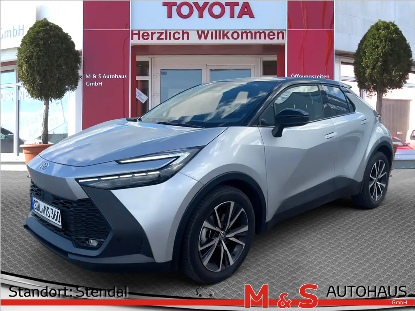 Toyota C-HR 1.8 Hybrid FWD Teamplayer Silber - 1
