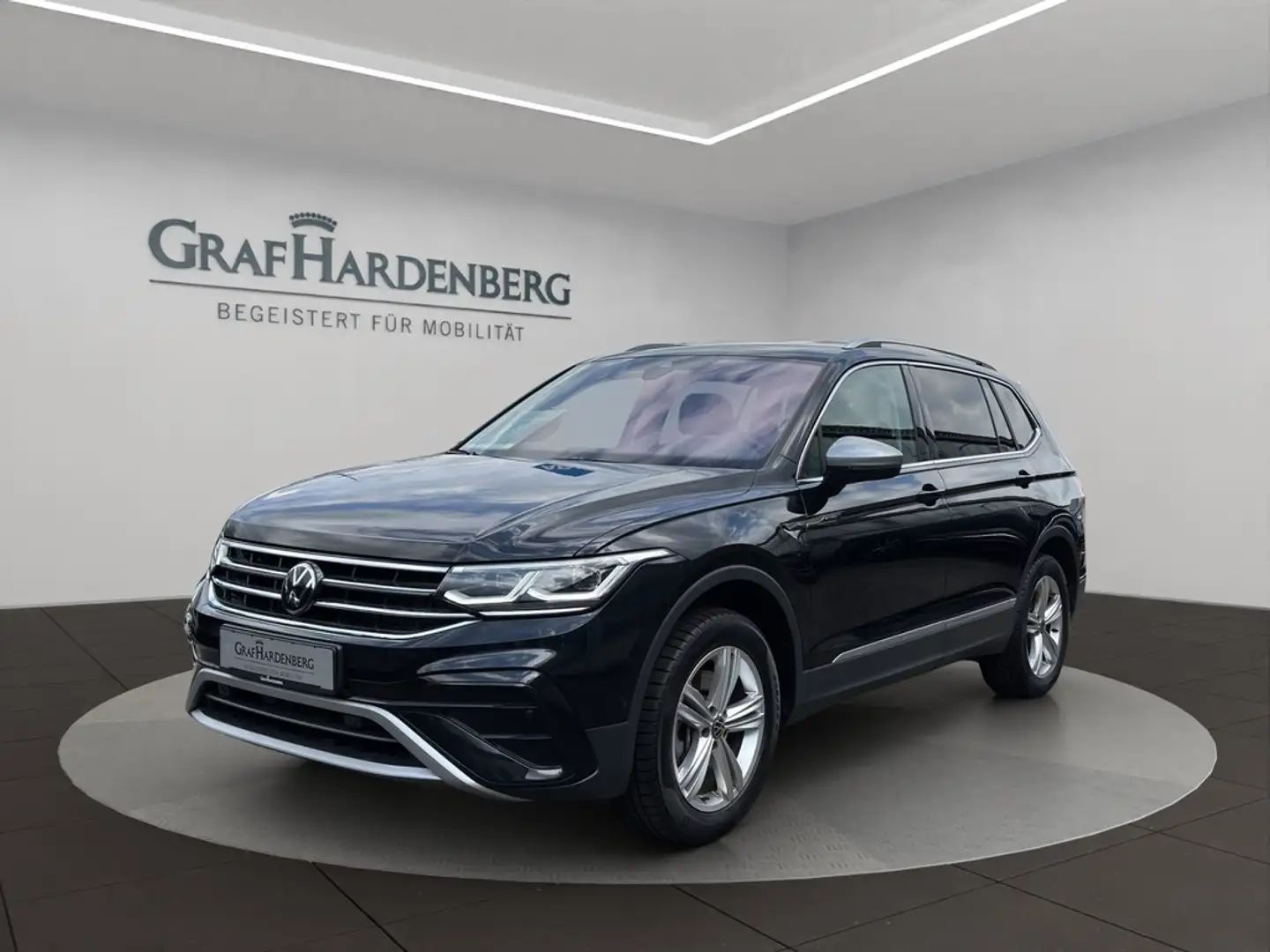 Volkswagen Tiguan Allspace 2.0 TDI DSG Elegance 4Motion AHK Schwarz - 1