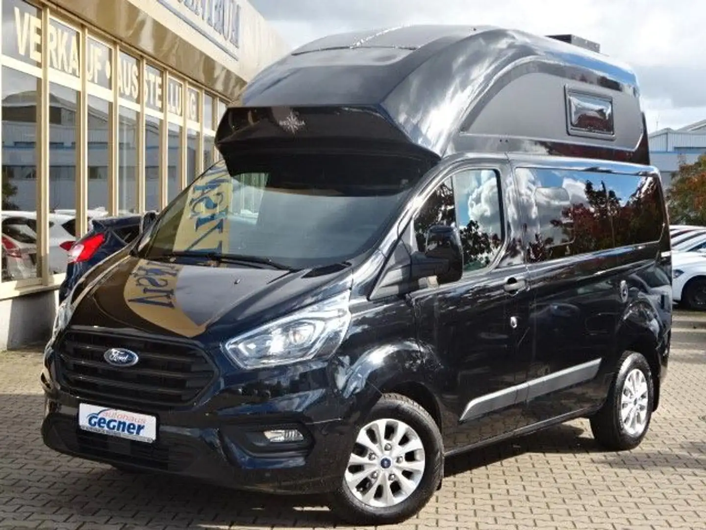 Ford Transit Custom Nugget Hochdach 185PS Autm. Navi Kamera Schwarz - 2