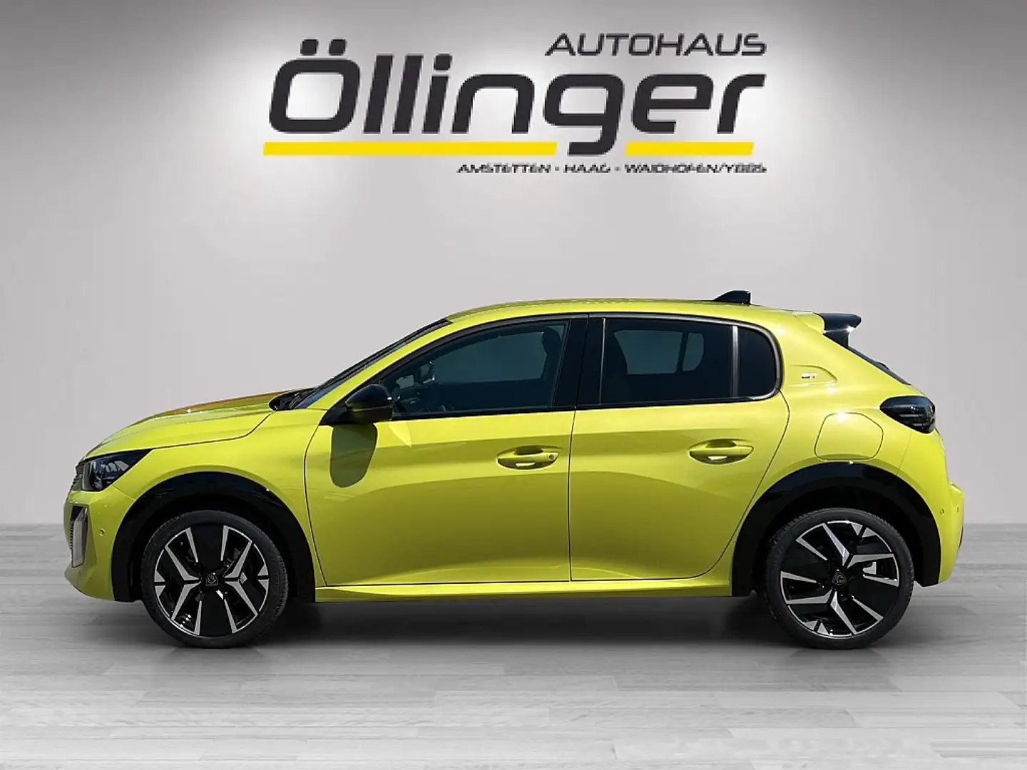 Peugeot 208 Hybrid 110 e-DCS6 GT Gelb - 2