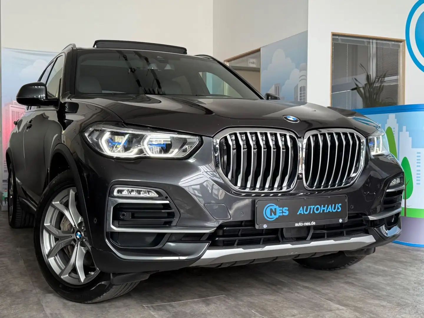 BMW X5 45e xDr*X LINE*PANO*LASER*360*HARMAN*HUD*KEY* Gris - 2
