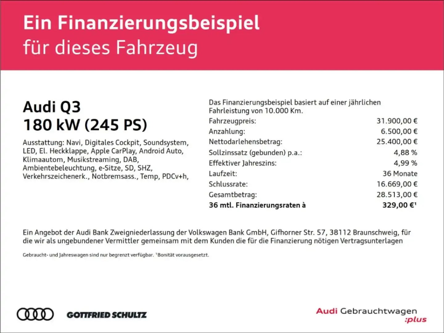 Audi Q3 Sportback 45 TFSI e S tronic LED PANO MMI Gris - 2