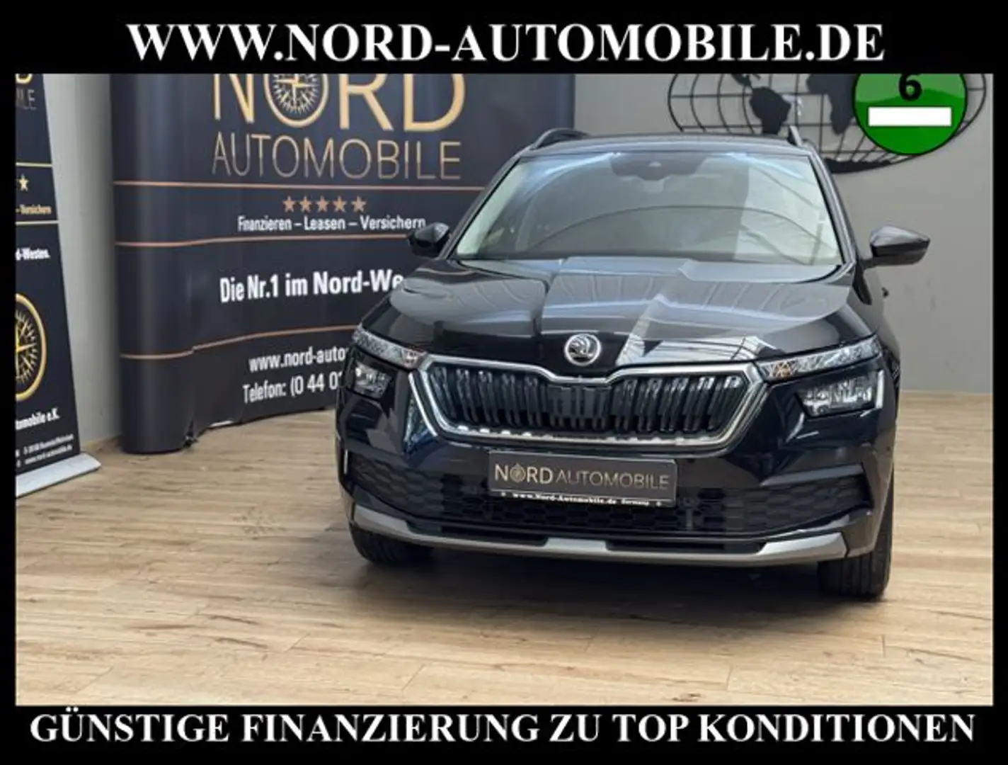 Skoda Kamiq Ambition 1.0 TGI G-TEC Navi/LED/Kamera/17 Ambition Negro - 1