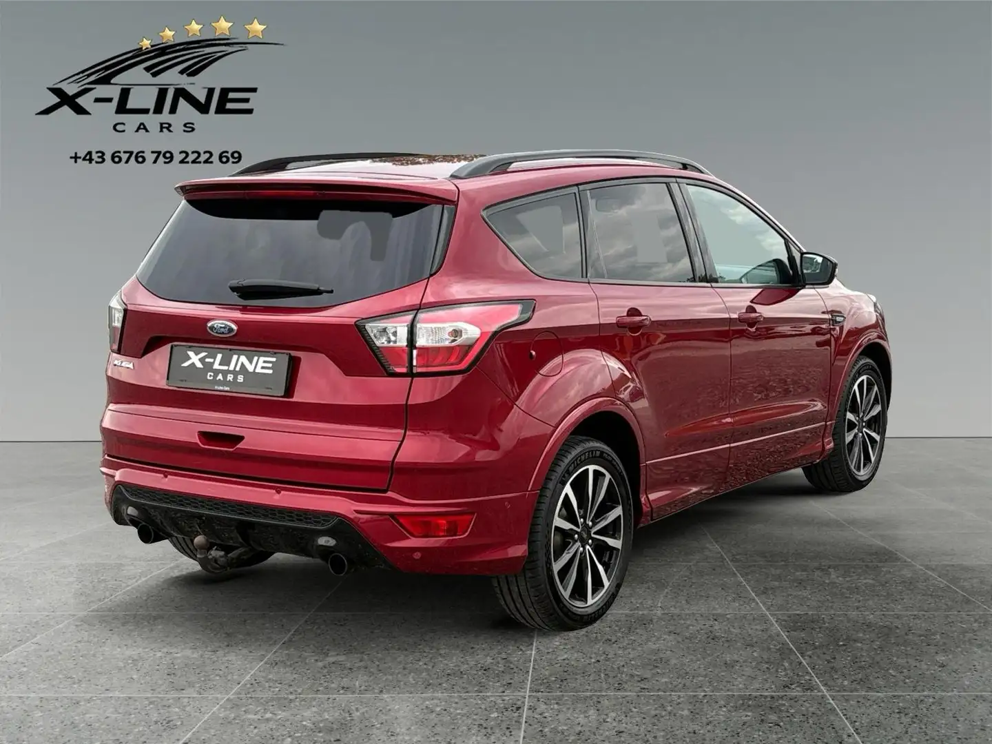 Ford Kuga ST-Line* AHK* Automatik* Tempomat* Leder* Rot - 2
