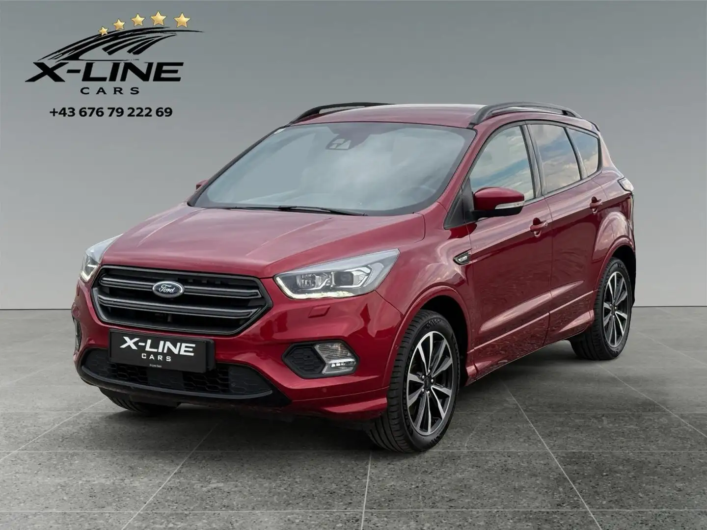 Ford Kuga ST-Line* AHK* Automatik* Tempomat* Leder* Rot - 1