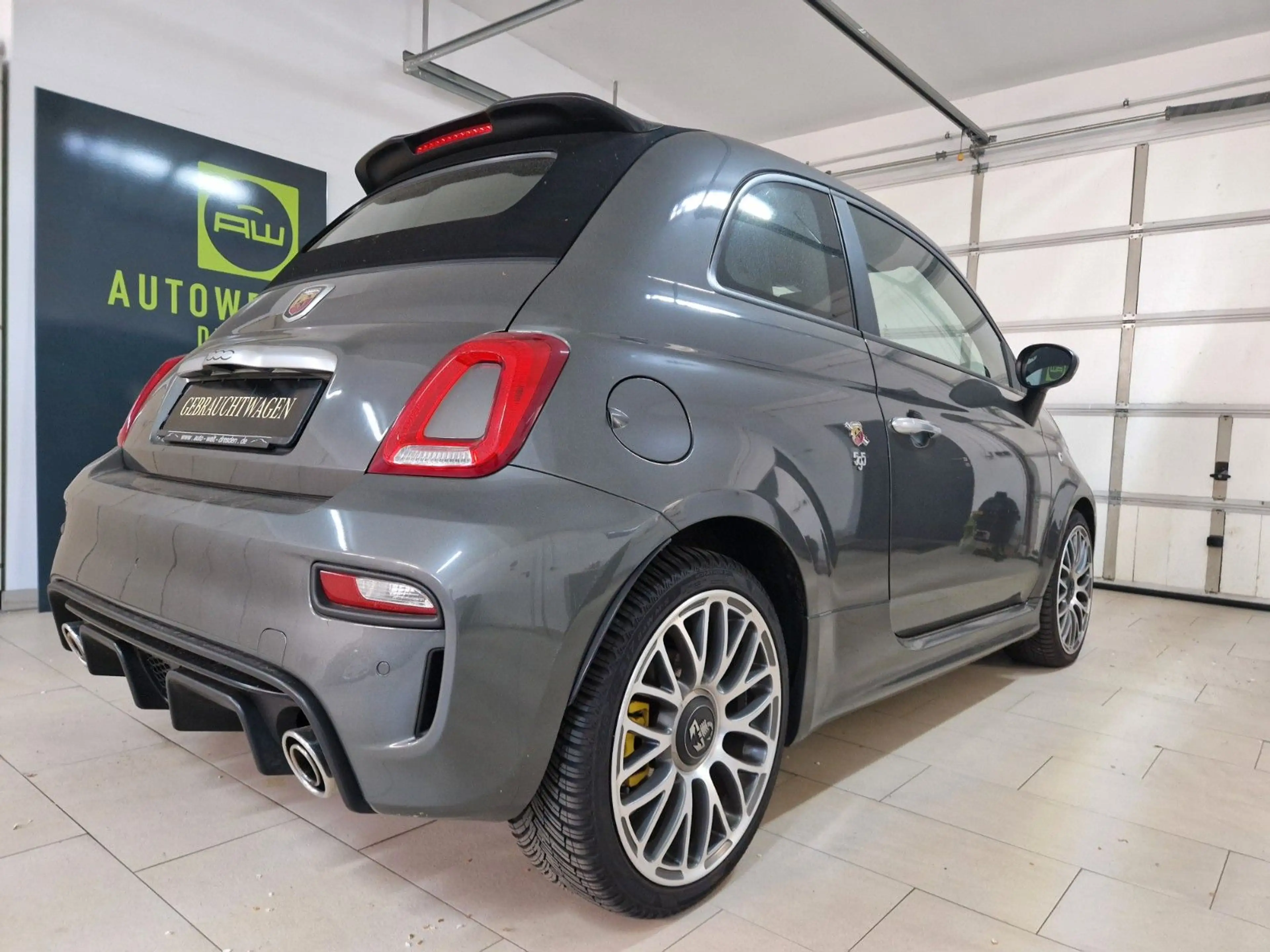 Abarth 595C 1.4 T-JET / CABRIO / VOLLLEDER — photo 8