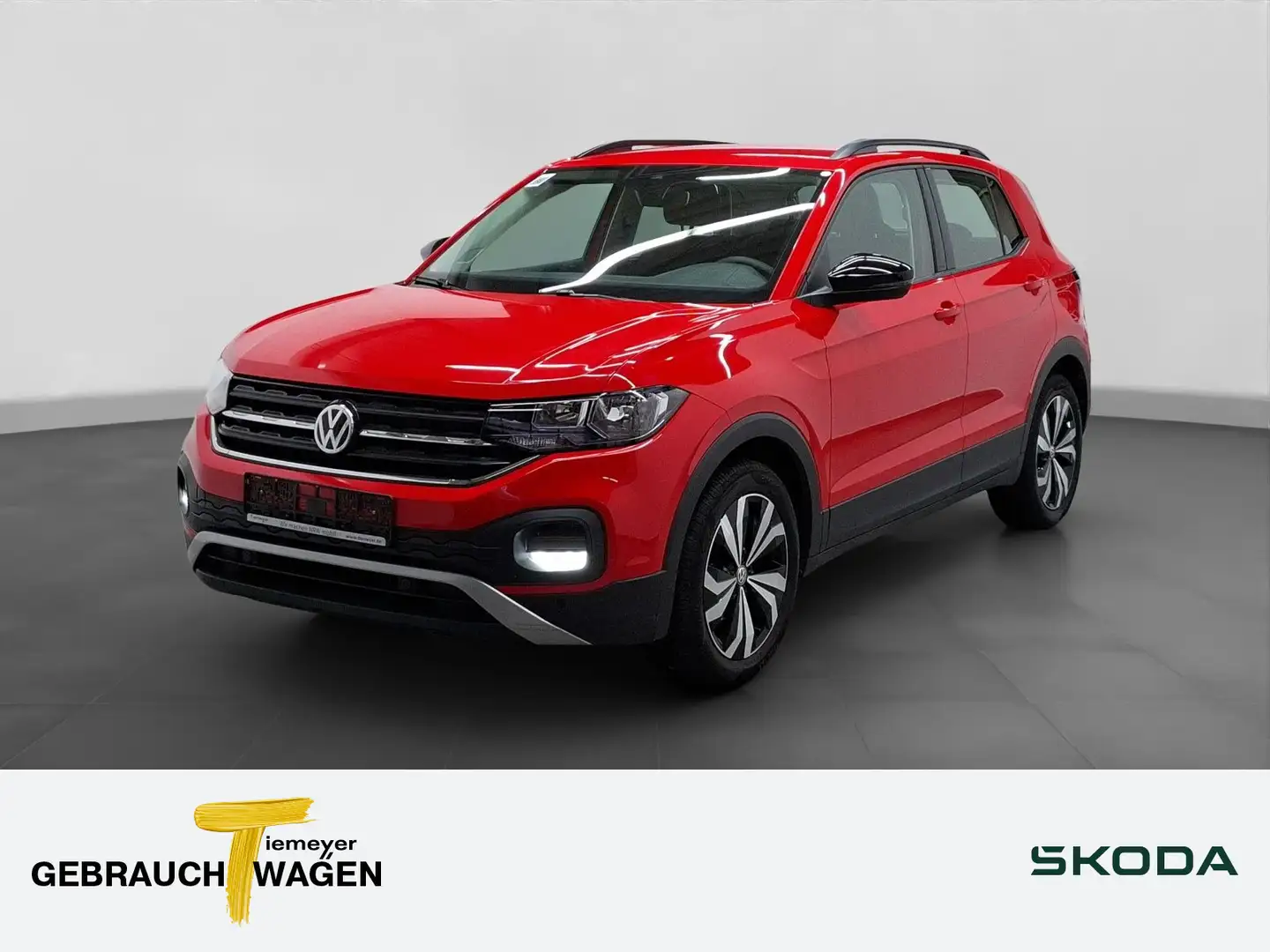 Volkswagen T-Cross 1.0 TSI LIFE NAVI KLIMA LM17 Rot - 1