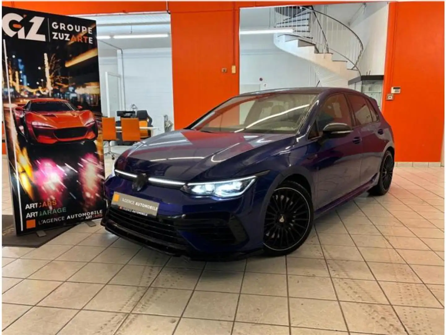Volkswagen Golf R Performance Bleu - 2
