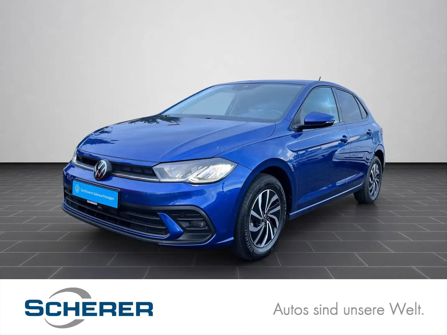 Volkswagen Polo 1.0 TSI *Life* SHZ Cimatronic VK-Erkennung Blau - 1