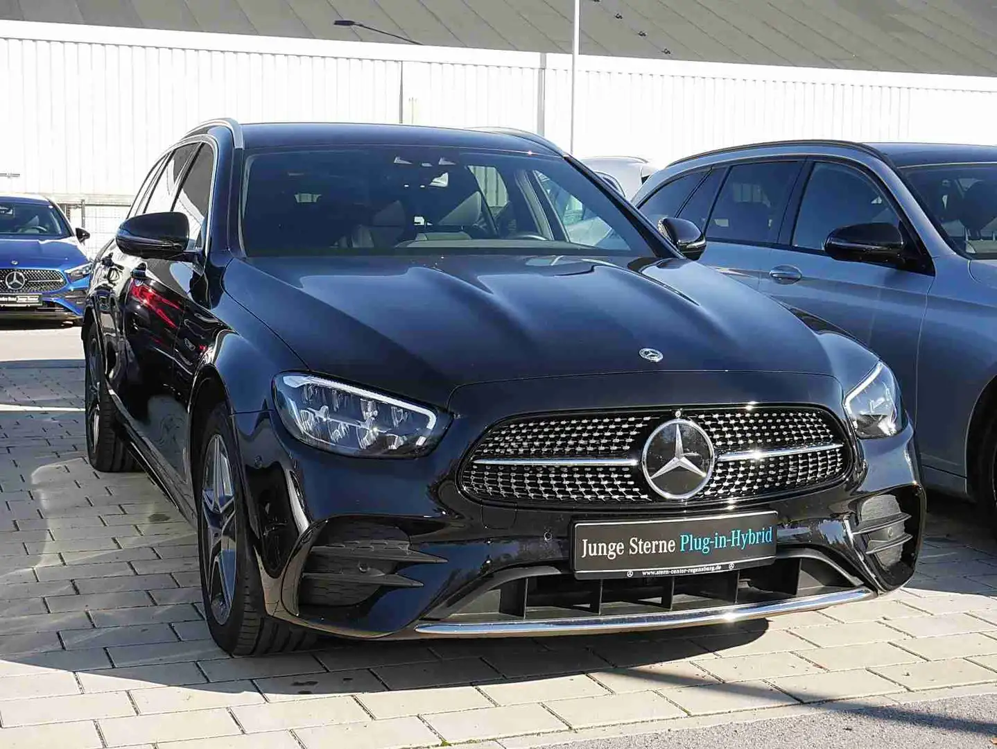 Mercedes-Benz E 300 de T-Modell LED AMG MBUX Wide Burm AHK Schwarz - 2