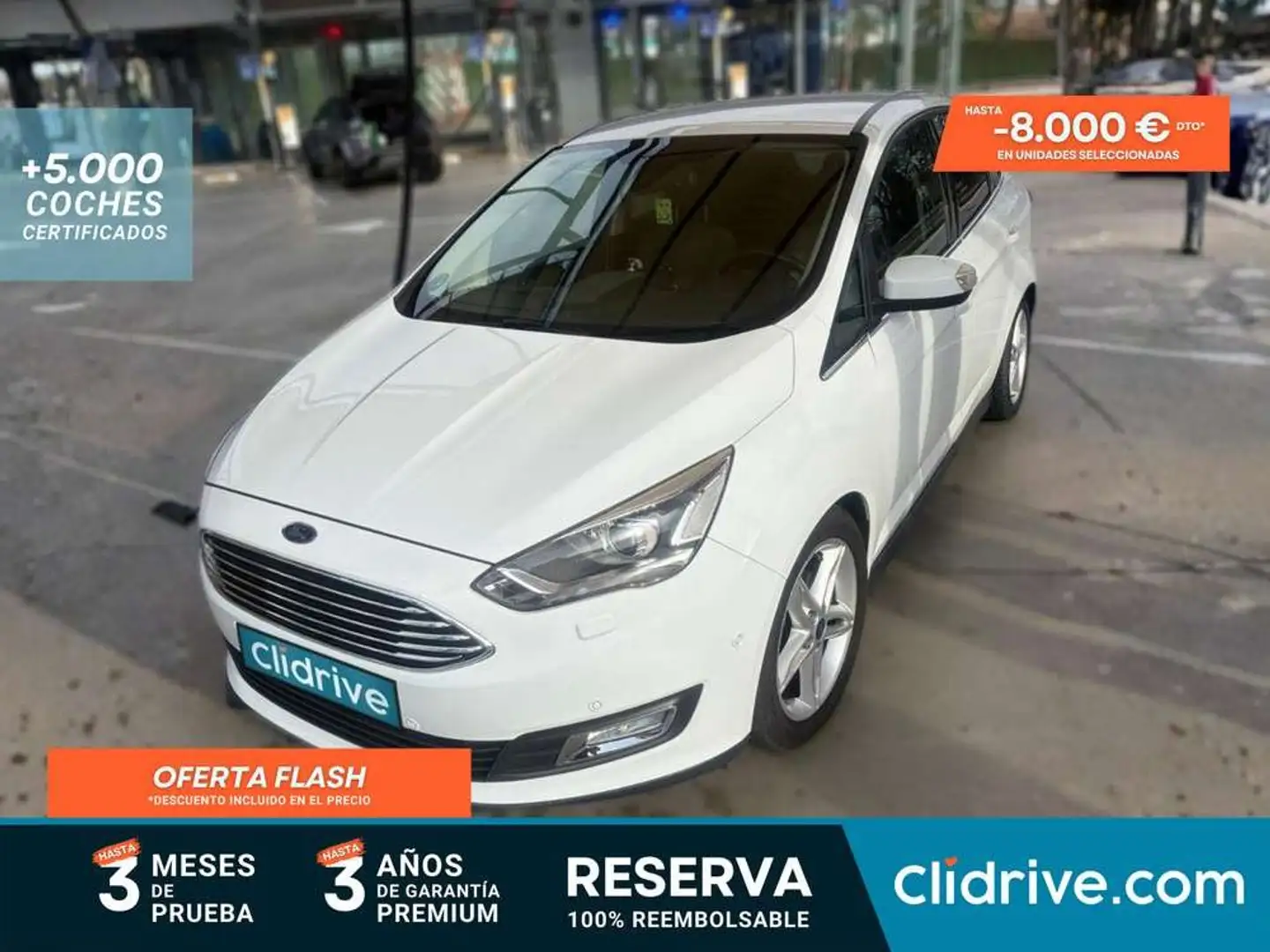 Ford C-Max 1.0 Ecoboost Auto-S&S Titanium 125 Blanco - 1