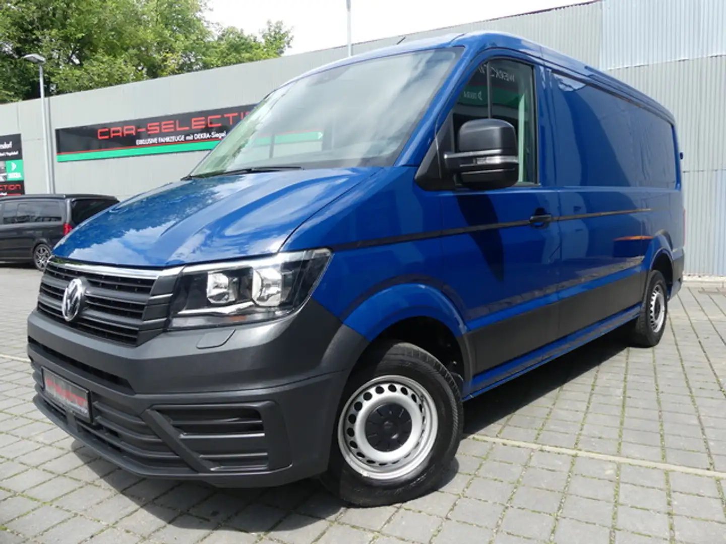 Volkswagen Crafter 2.0 TDi Kasten MR STANDHZ/KAM/AHK/KLIMA Albastru - 2