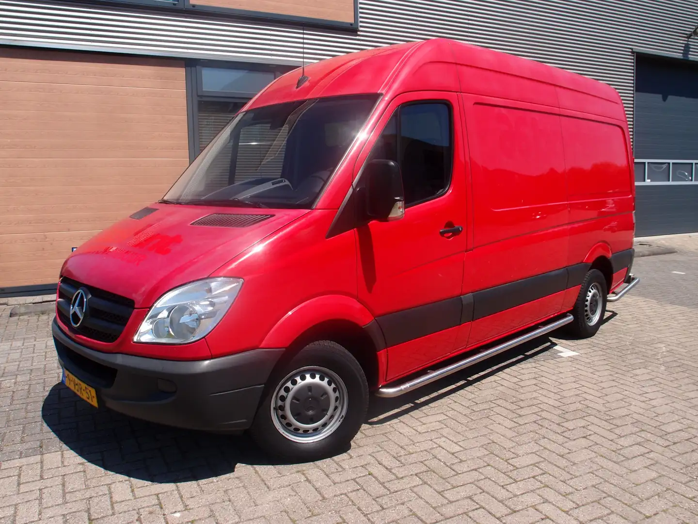 Mercedes-Benz Sprinter 210 CDI 366 HD euro5 lang hoog zeer mooi Rood - 1