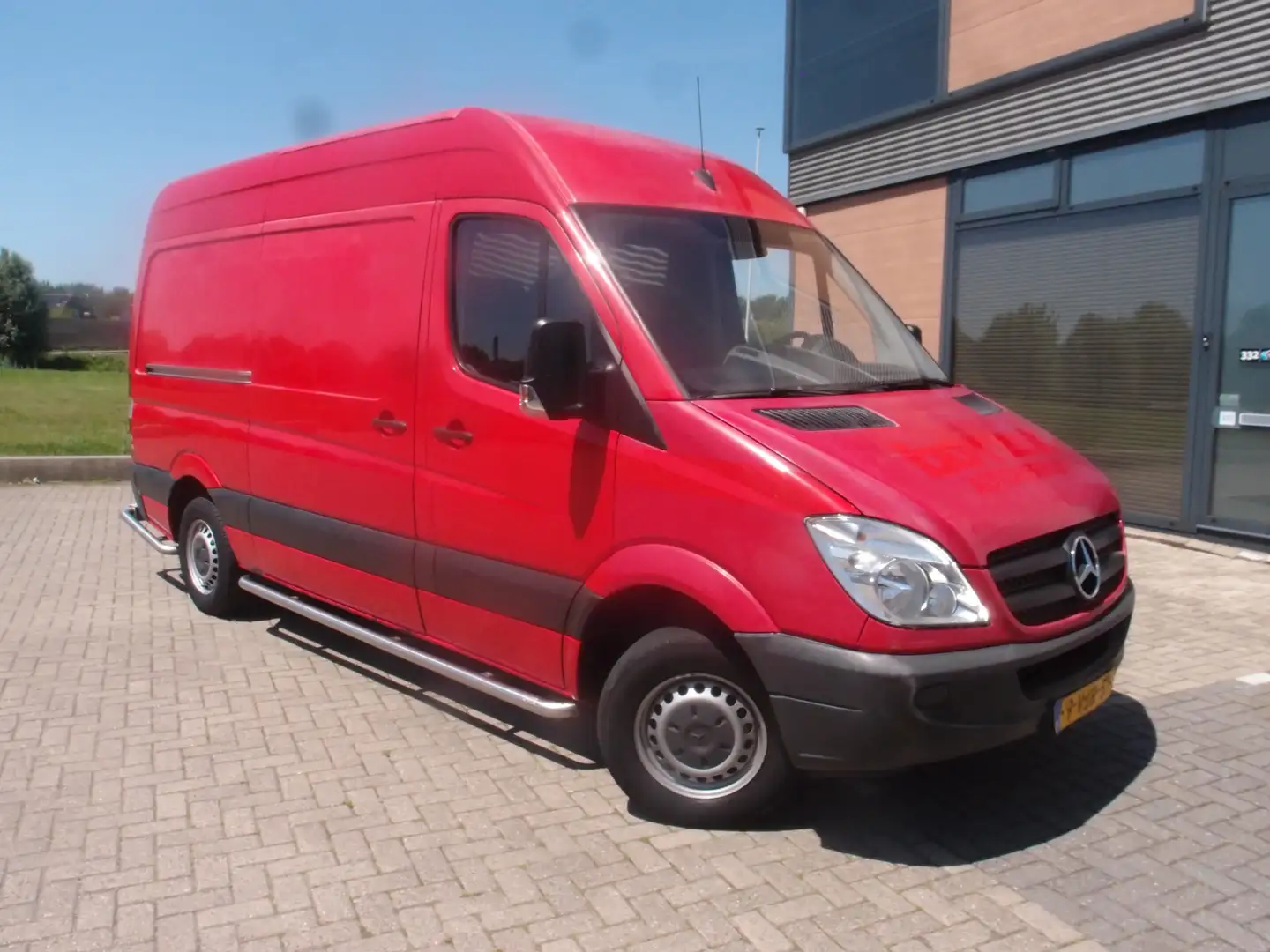 Mercedes-Benz Sprinter 210 CDI 366 HD euro5 lang hoog zeer mooi Rood - 2