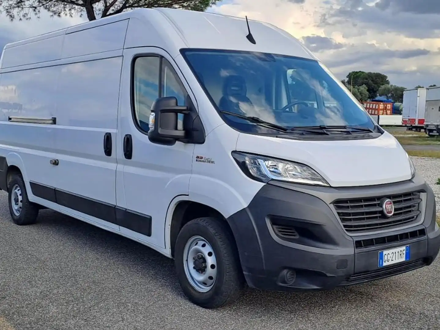 Fiat Ducato 33 2.3 MJT 120CV PLM-TM Blanc - 1