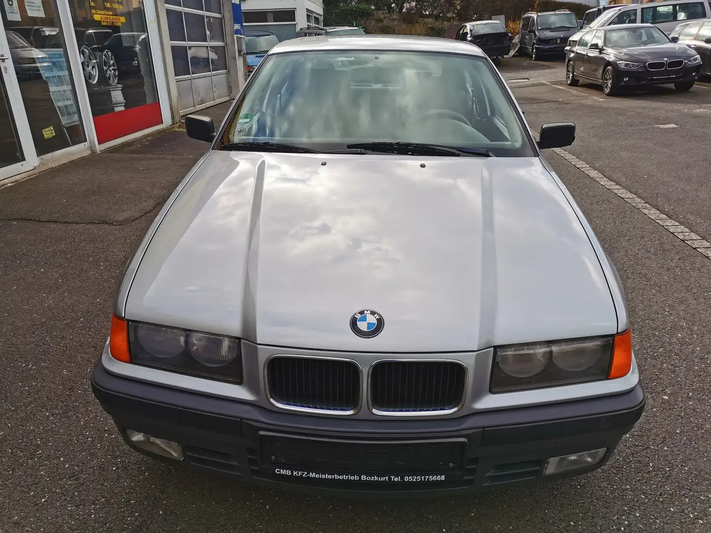 BMW 316 Coupe Srebrny - 1