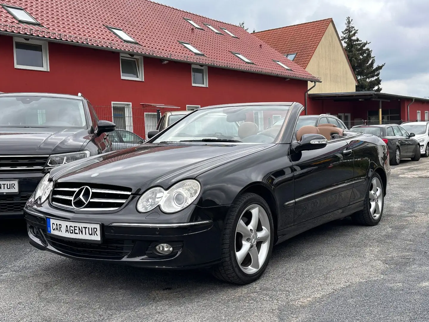 Mercedes-Benz CLK 200 K  AVANTGARDE  AUTOMATIK+ LEDER+KLIMAAUT Schwarz - 1