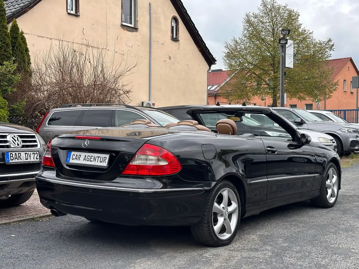 Mercedes-Benz CLK 200 K  AVANTGARDE  AUTOMATIK+ LEDER+KLIMAAUT Schwarz - 2