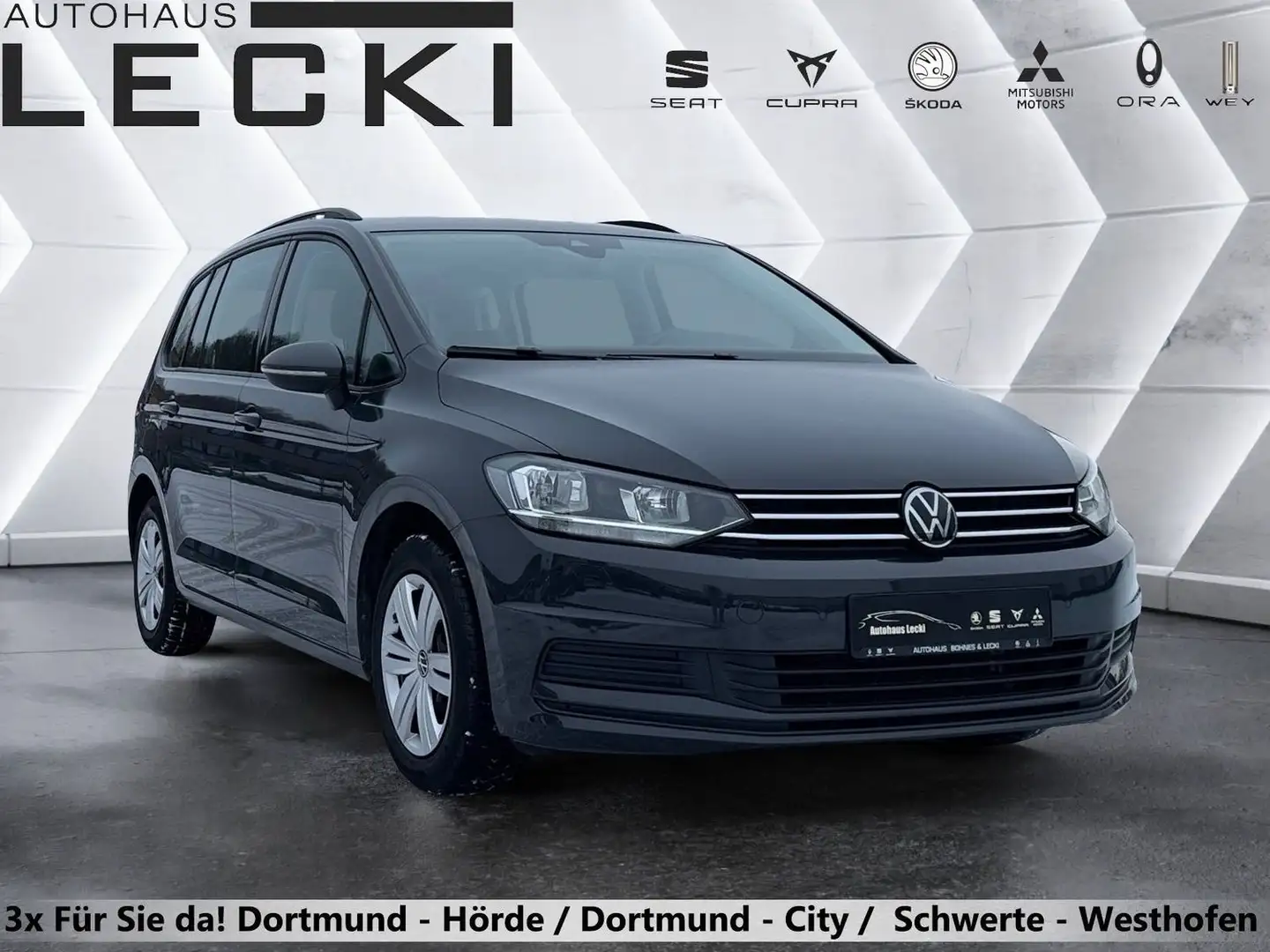 Volkswagen Touran Comfortline 1.5 TSi DSG *7-SITZER*NAVI*SHZ*PDC*KAM Grau - 1