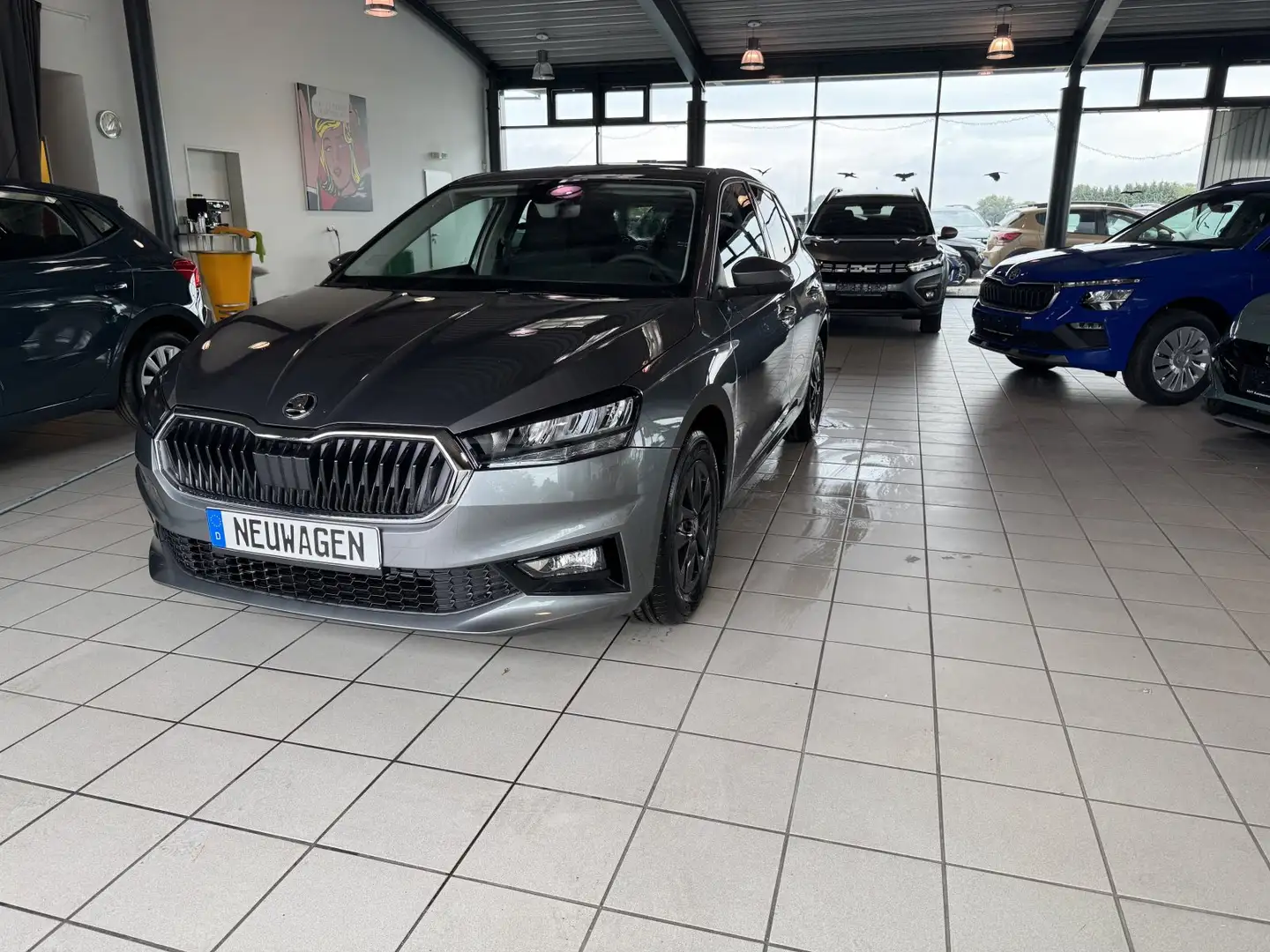 Skoda Fabia 1.0 TSI 70W 5G 130Jahre SUNSET|LED|CLIMATRONIC|SMA Grigio - 1