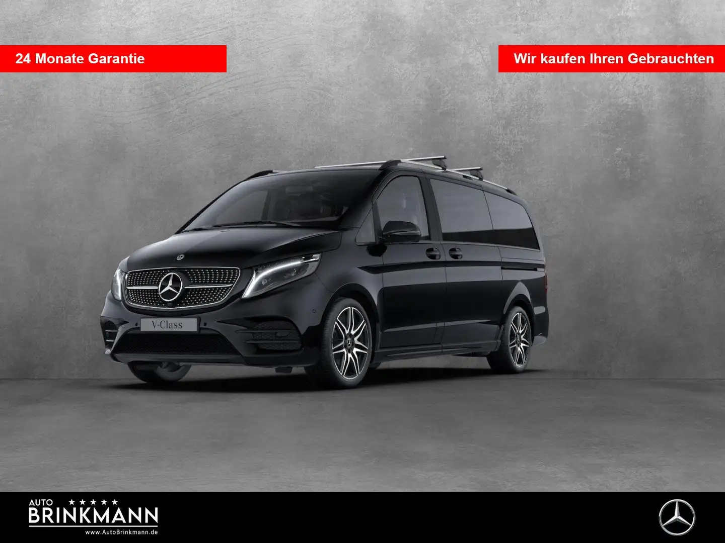 Mercedes-Benz V 250 V 250 d 4MATIC AVANTGARDE EDITION Lang AMG Line Schwarz - 1