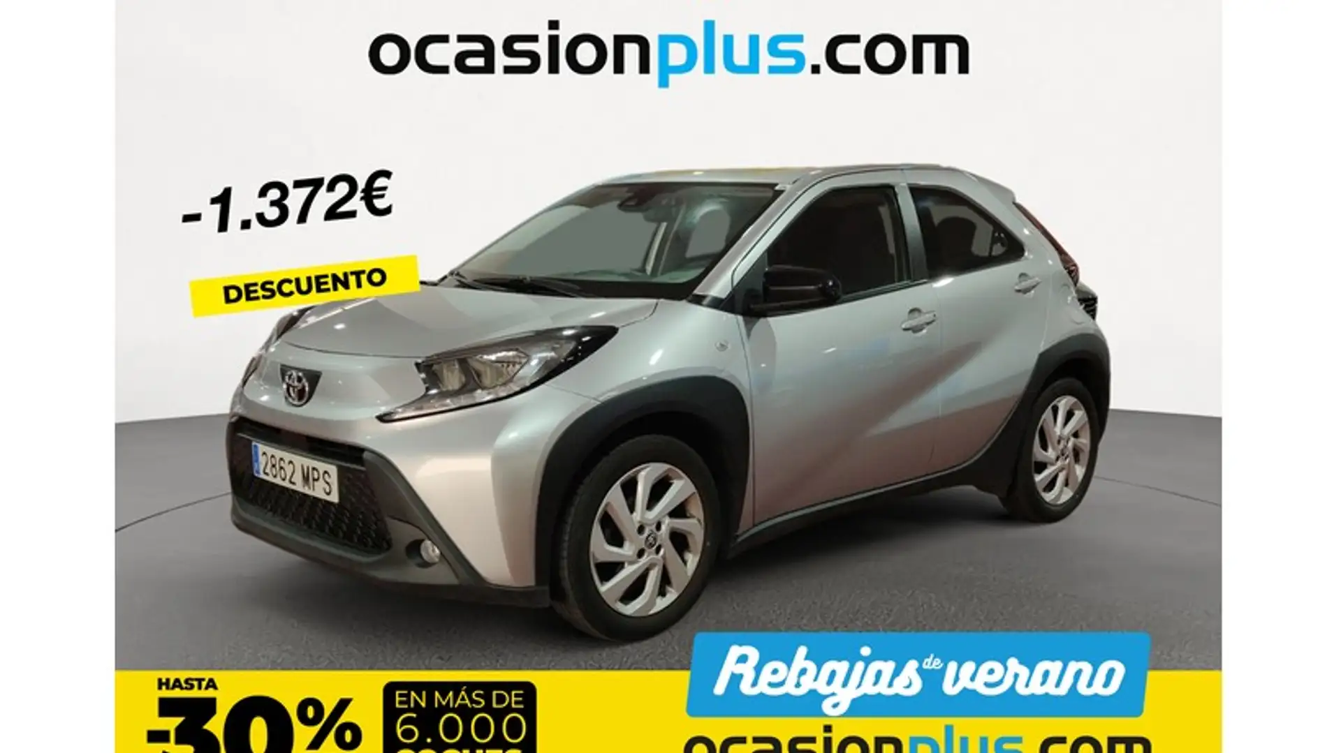Toyota Aygo Play Grijs - 1