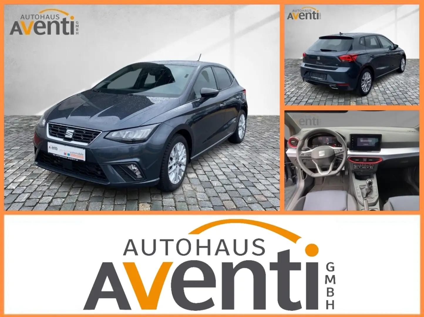 SEAT Ibiza FR +LED*Lane Assist*Sport*W-Paket*Apple Gris - 1