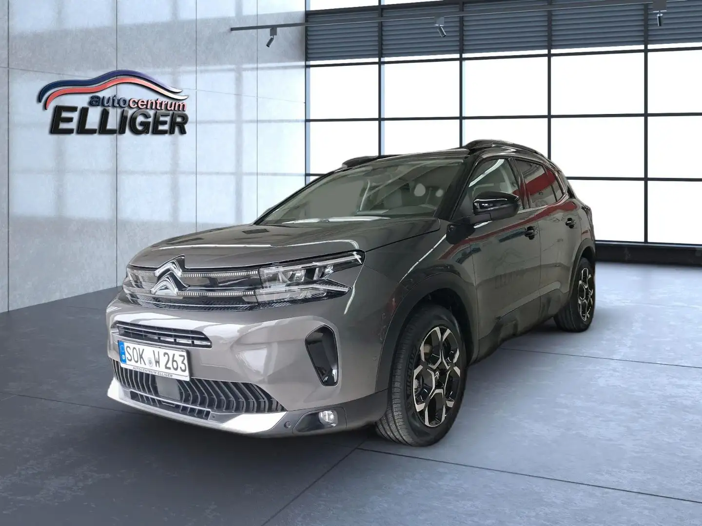 Citroen C5 Aircross Hybrid 145 ë-DCS6 MAX Gris - 2