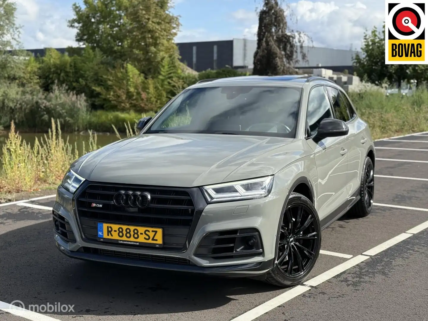 Audi SQ5 3.0 TFSI quattro PANO|MEMORY|HUD|ACC|LUCHTVERING| Grau - 1