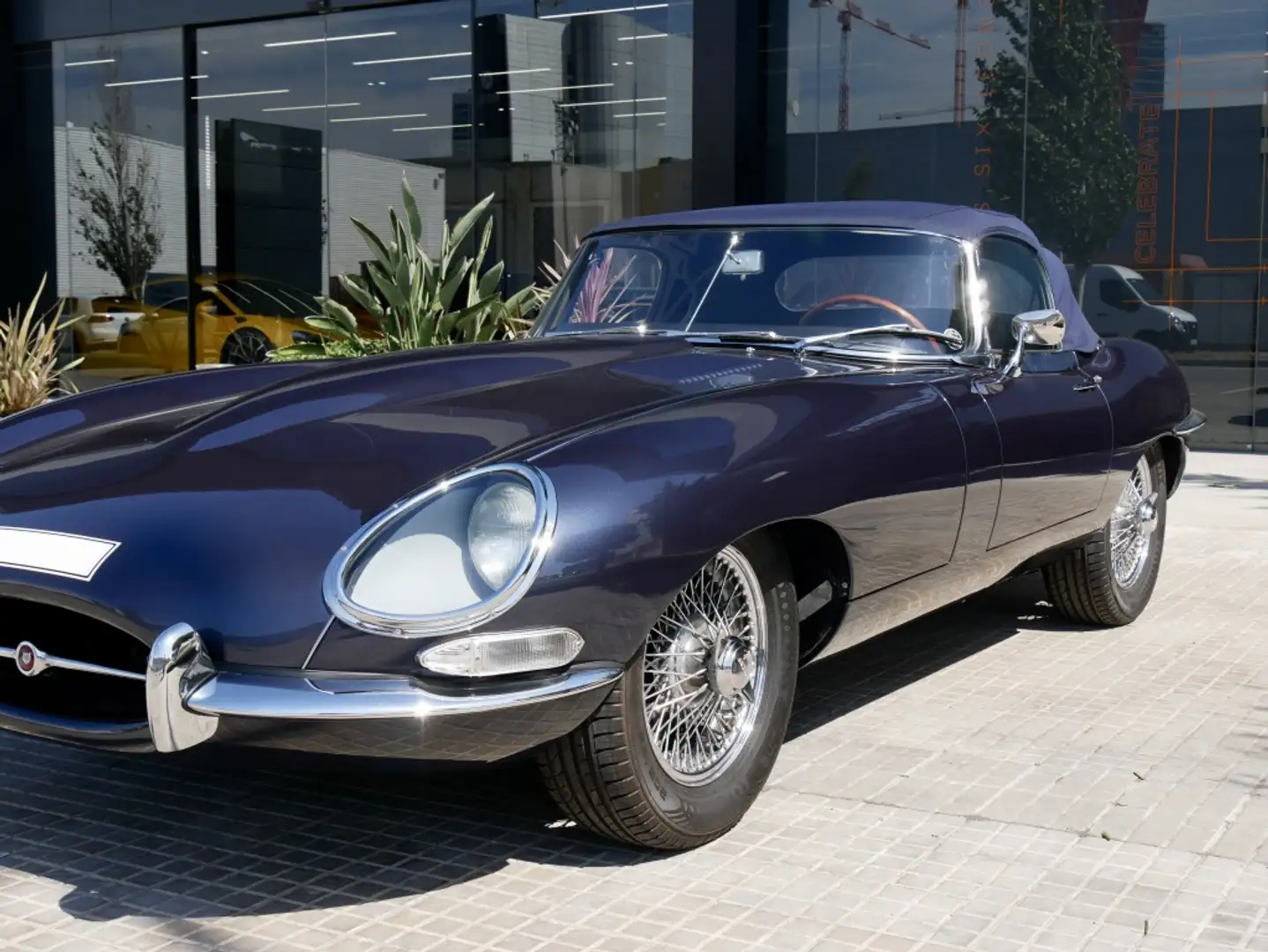 Jaguar E-Type 3.8 S1 Roadster Blauw - 2