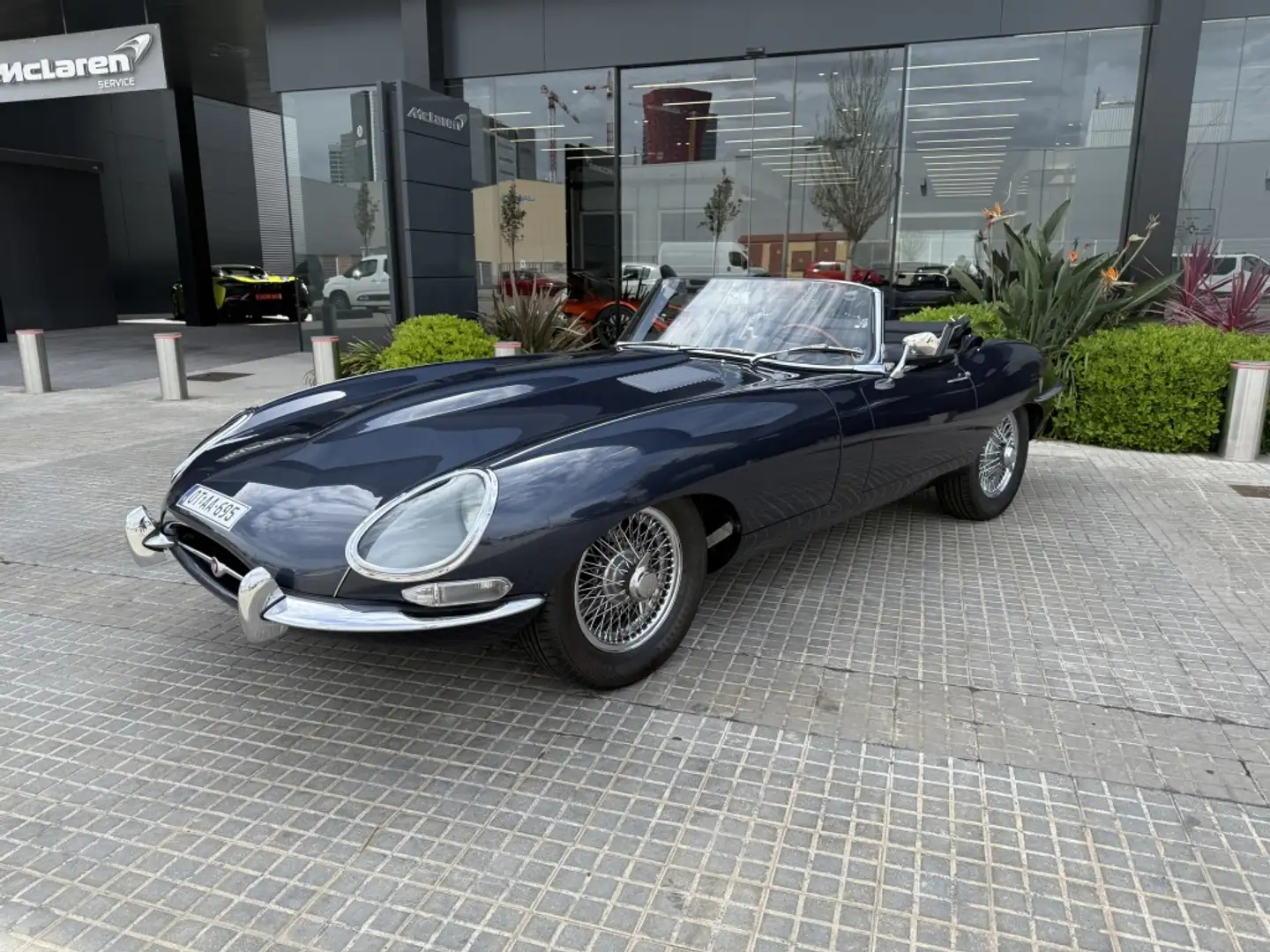 Jaguar E-Type 3.8 S1 Roadster Albastru - 1