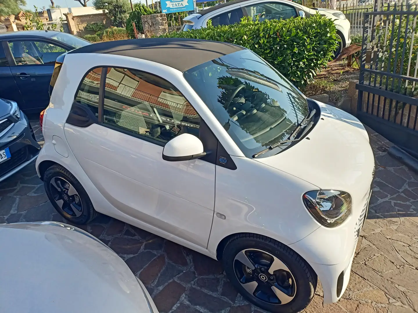 smart forTwo Fortwo III 2020 eq Passion 4,6kW Blanc - 2