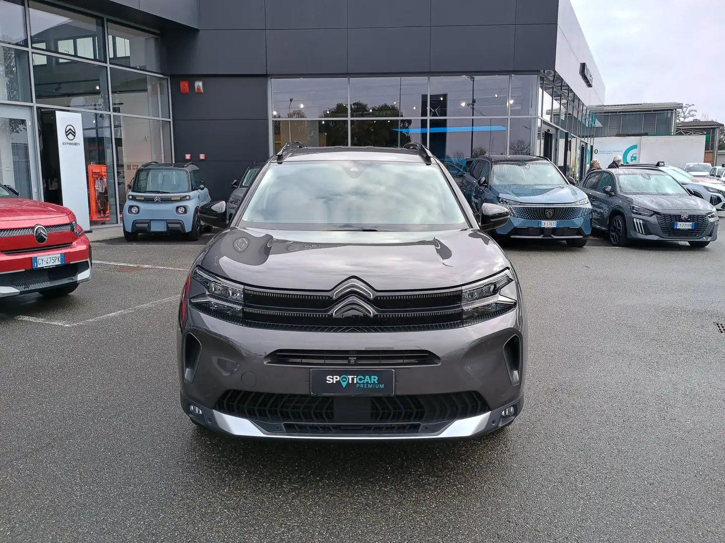 Citroen C5 Aircross PHEV 1.6 Plug-In Hybrid 225cv E-EAT8 SHINE USATO Gris - 2