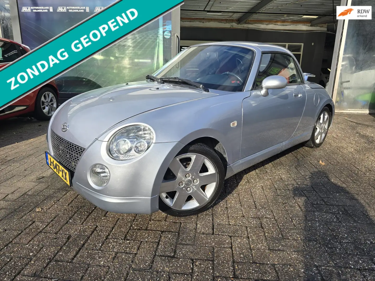 Daihatsu Copen 1.3-16V | 12MND GARANTIE | NIEUWE APK | LEDER | AI Grau - 1