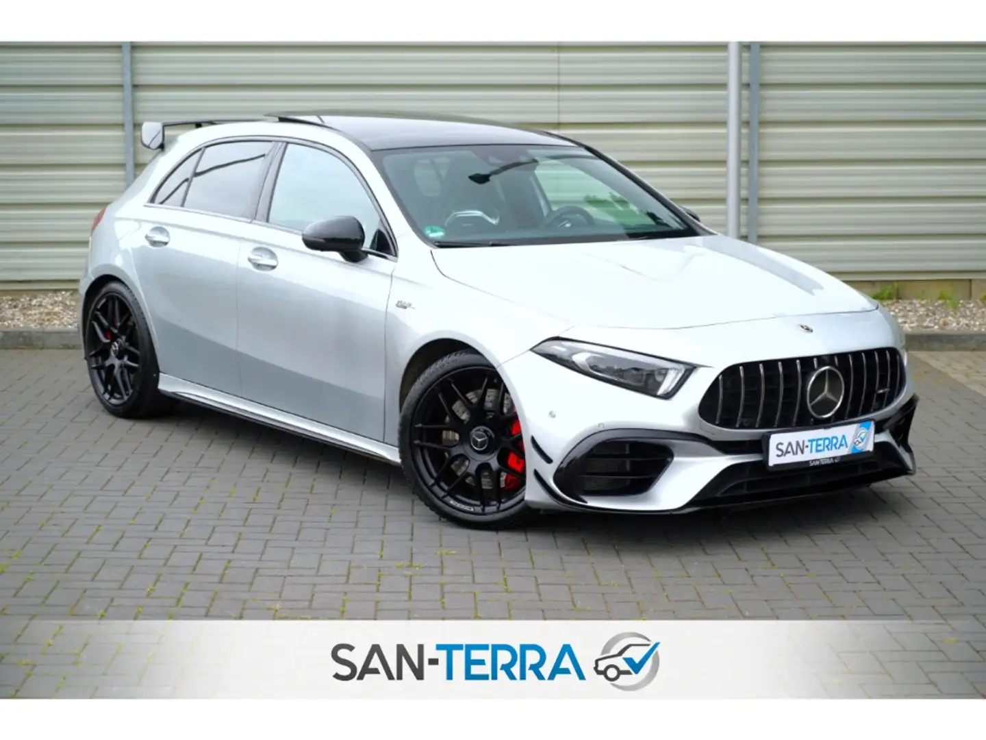 Mercedes-Benz A 45 AMG S 4M PERFORMANCE AERO*NIGHT*BURMESTER*LEDER*PANO*K Argent - 1