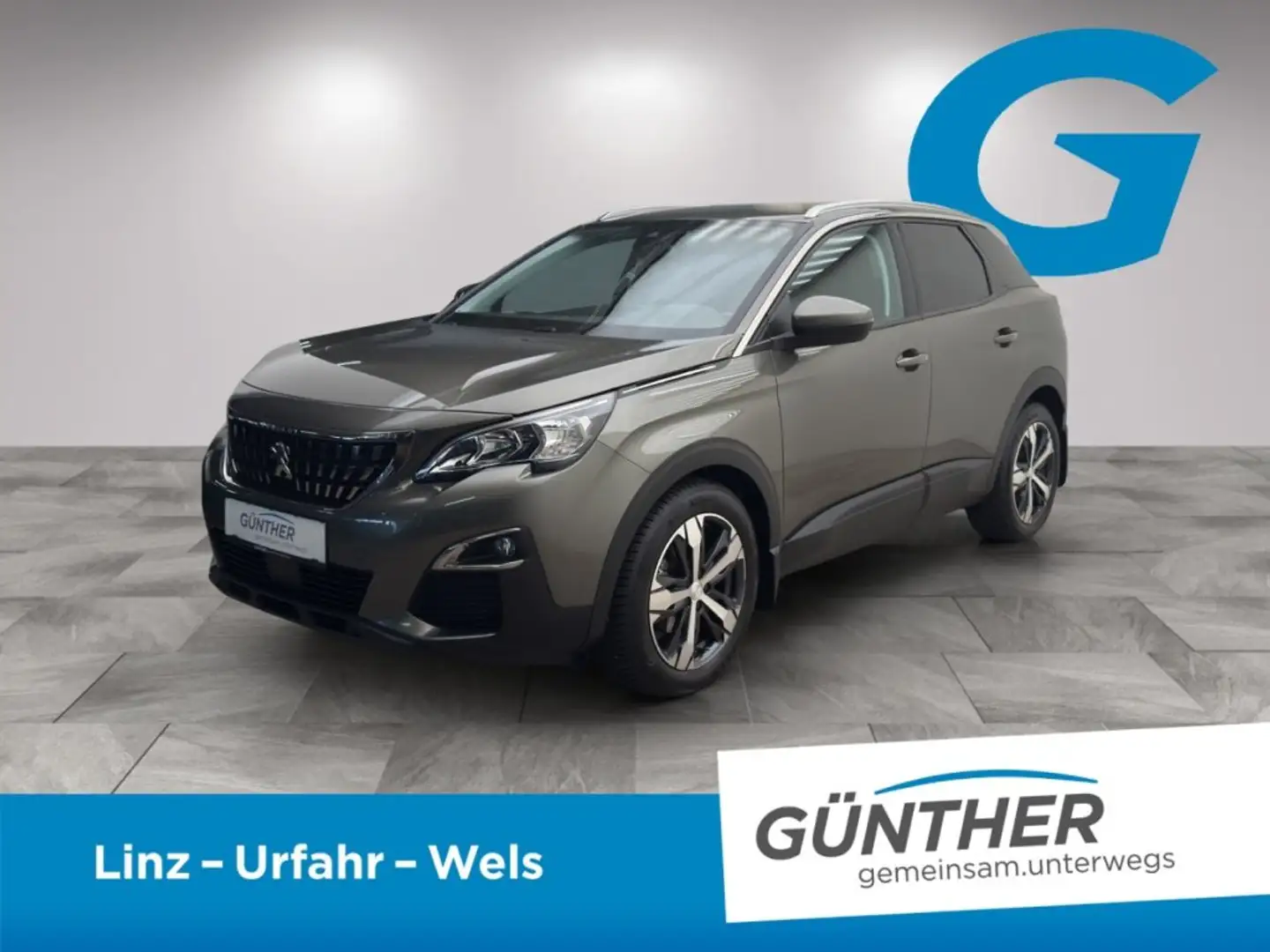 Peugeot 3008 ACT BHDI130 Gris - 1