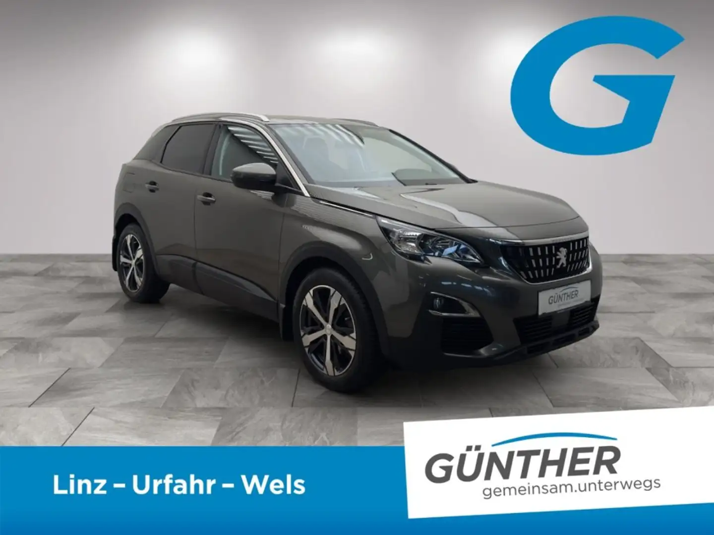 Peugeot 3008 ACT BHDI130 Gris - 2