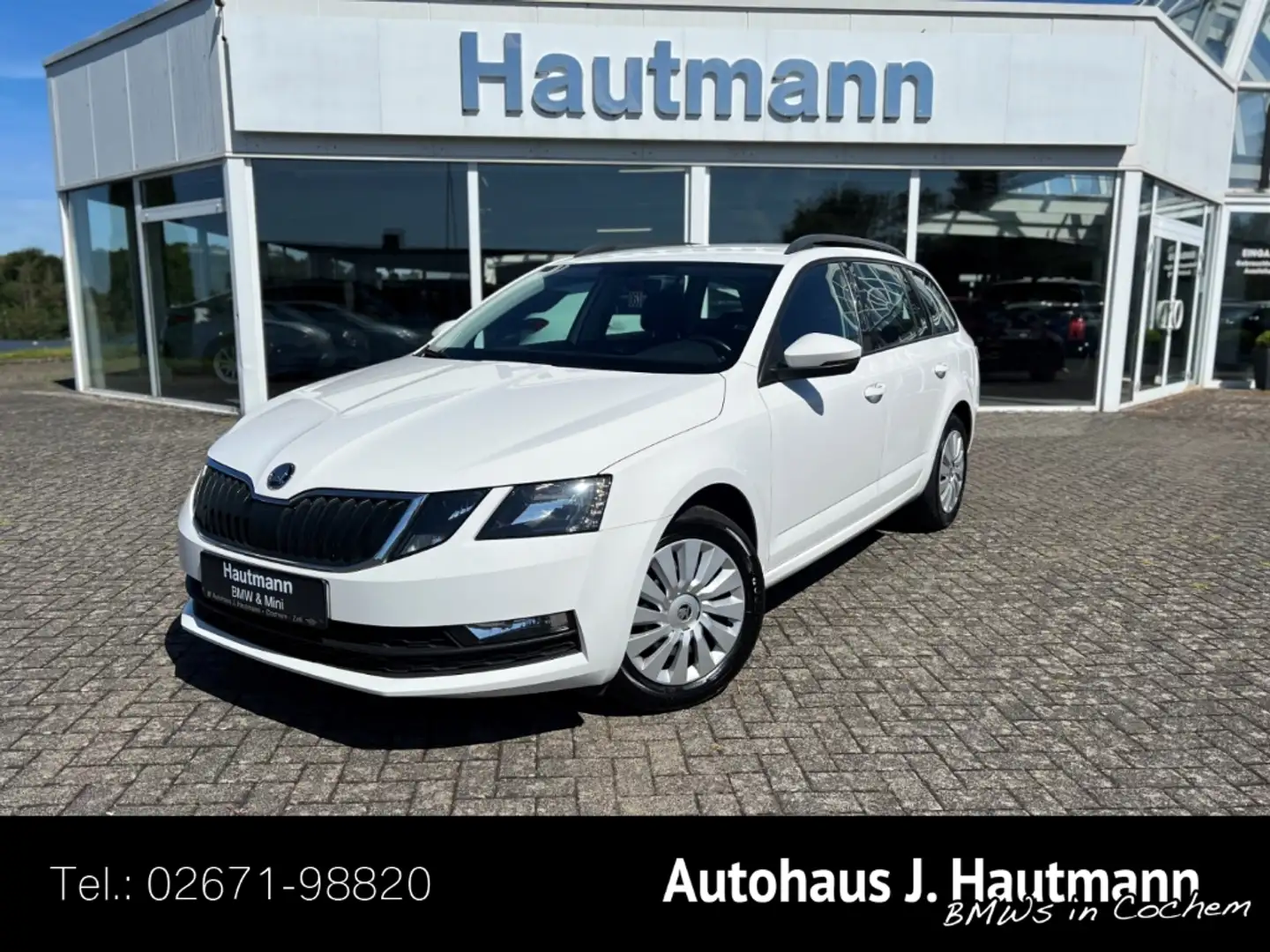 Skoda Octavia Combi 2.0 TDI DSG Ambition *1.HAND*PDC* Weiß - 1