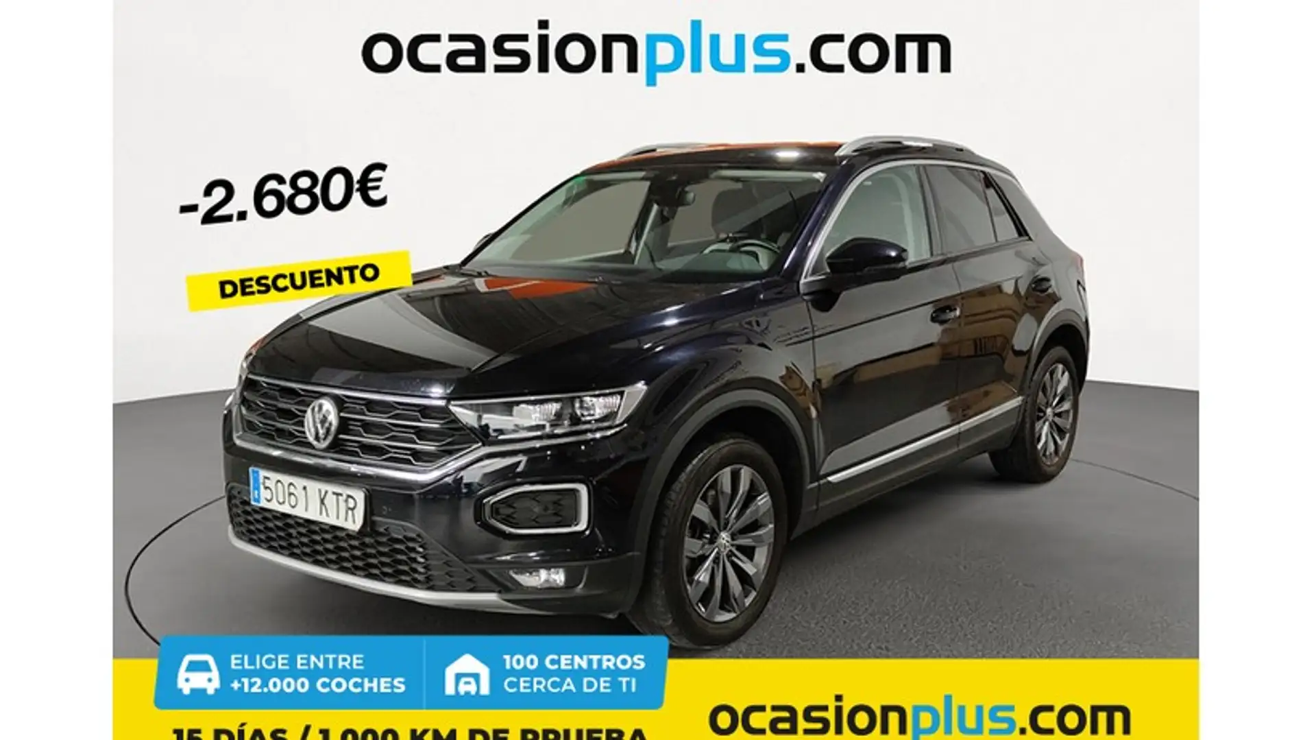 Volkswagen T-Roc 2.0 TSI Sport 4Motion DSG7 Negro - 1