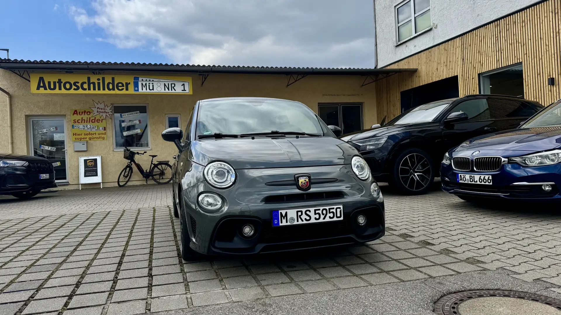 Abarth 595 Competizione Gri - 1