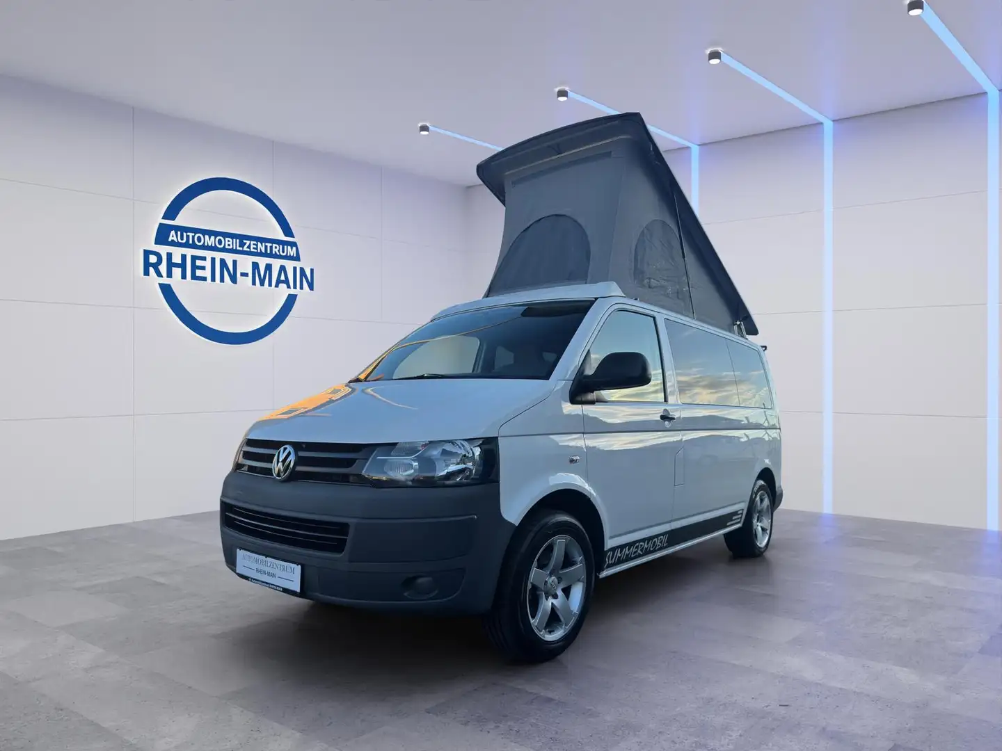 Volkswagen T5 California 4 Motion Summermobil Aufstelldach Küche DIFF-LOCK Blanc - 1