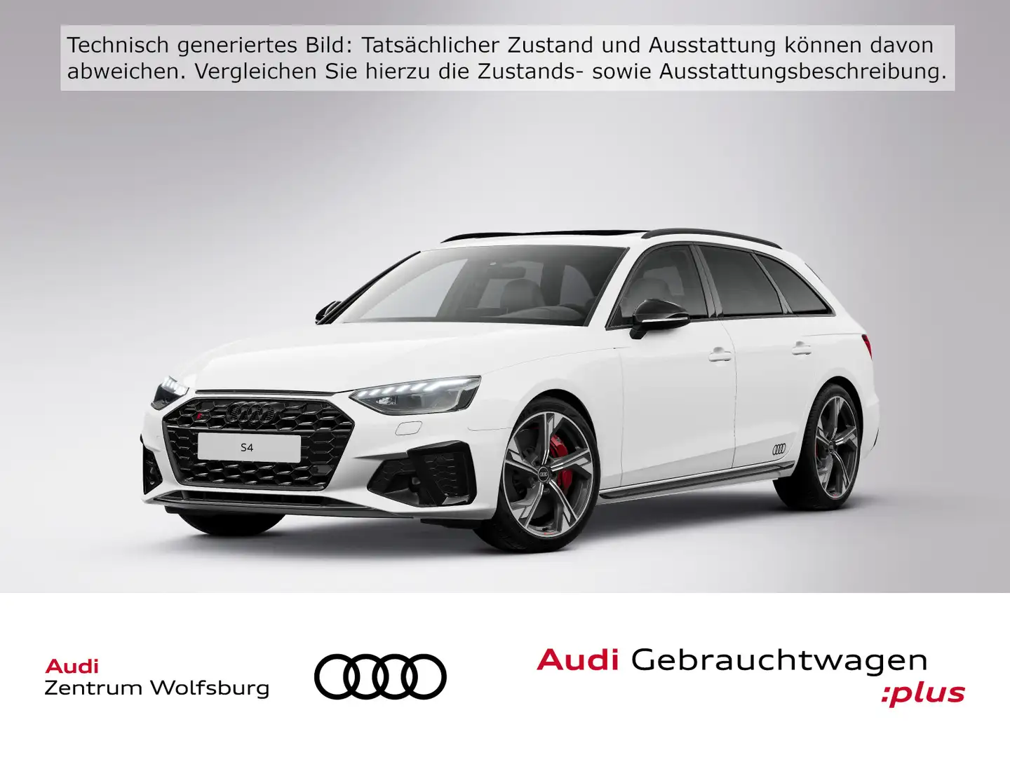 Audi S4 3.0 TDI quattro tiptronic Rückfahrkam/M Blanc - 1