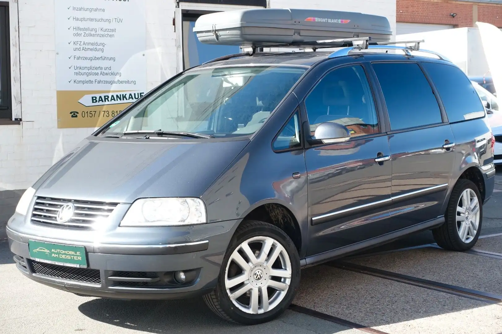 Volkswagen Sharan 2.0TDI*140PS*7-SITZE*SHZ*PDC*TEMPOMAT*TÜV Grau - 2