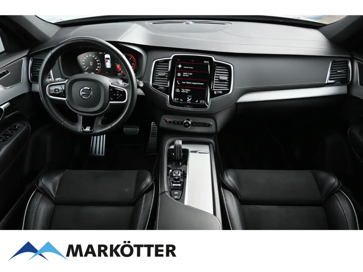 Volvo XC90 B5 AWD R-Design/ACC/AHK/LED/BLIS/Kamera Grau - 2