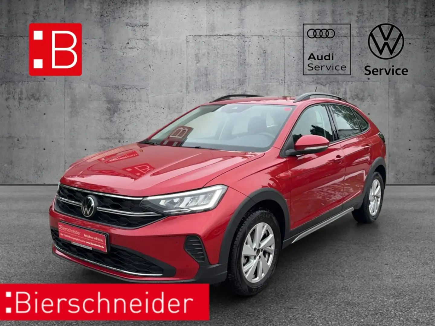 Volkswagen Taigo 1.0 TSI LED NAVI PDC 16 CONNECT DAB Rot - 1