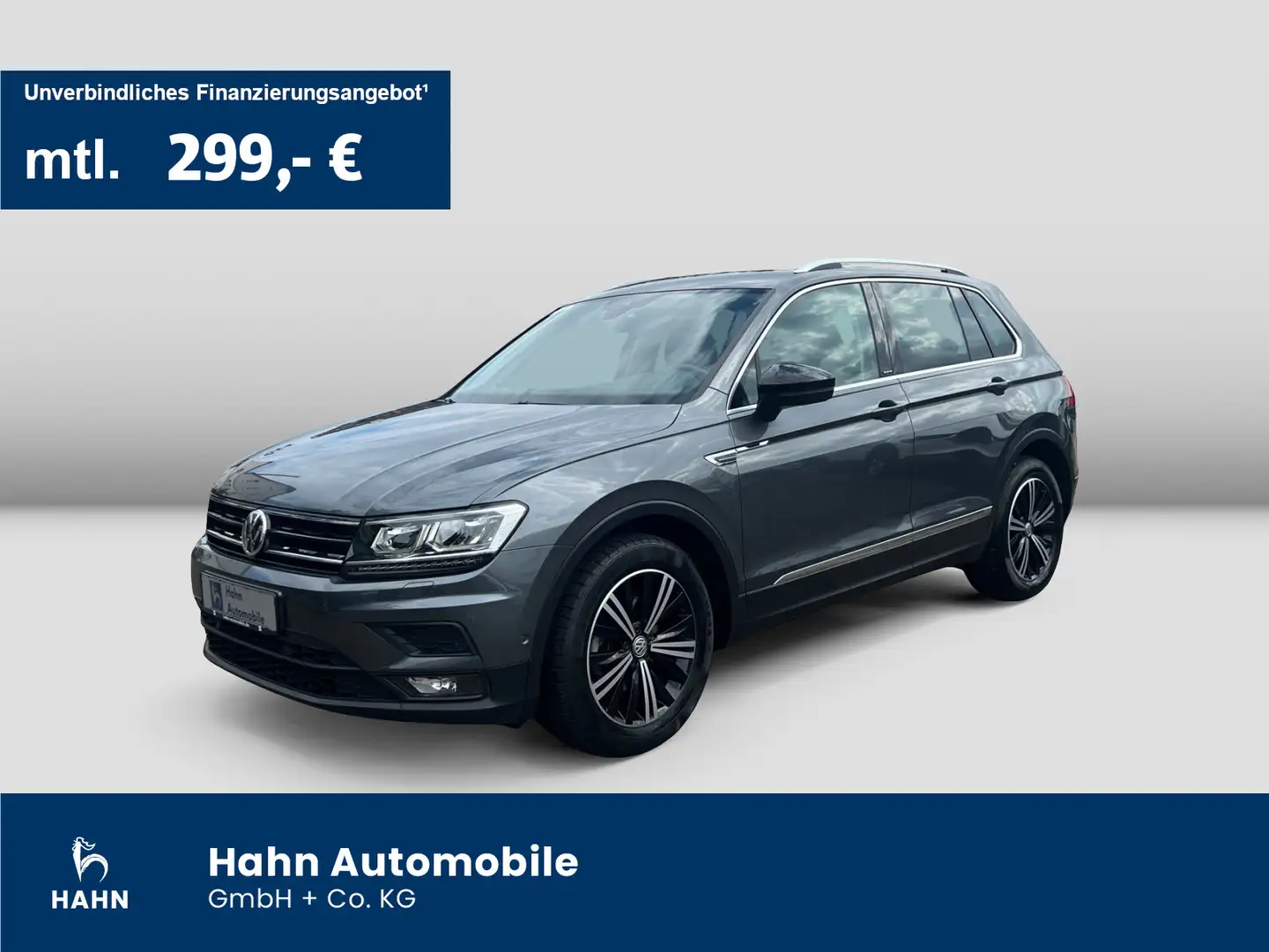 Volkswagen Tiguan 1.5TSI IQ.DRIVE AHK LED Navi Cam ActiveIn Grau - 1