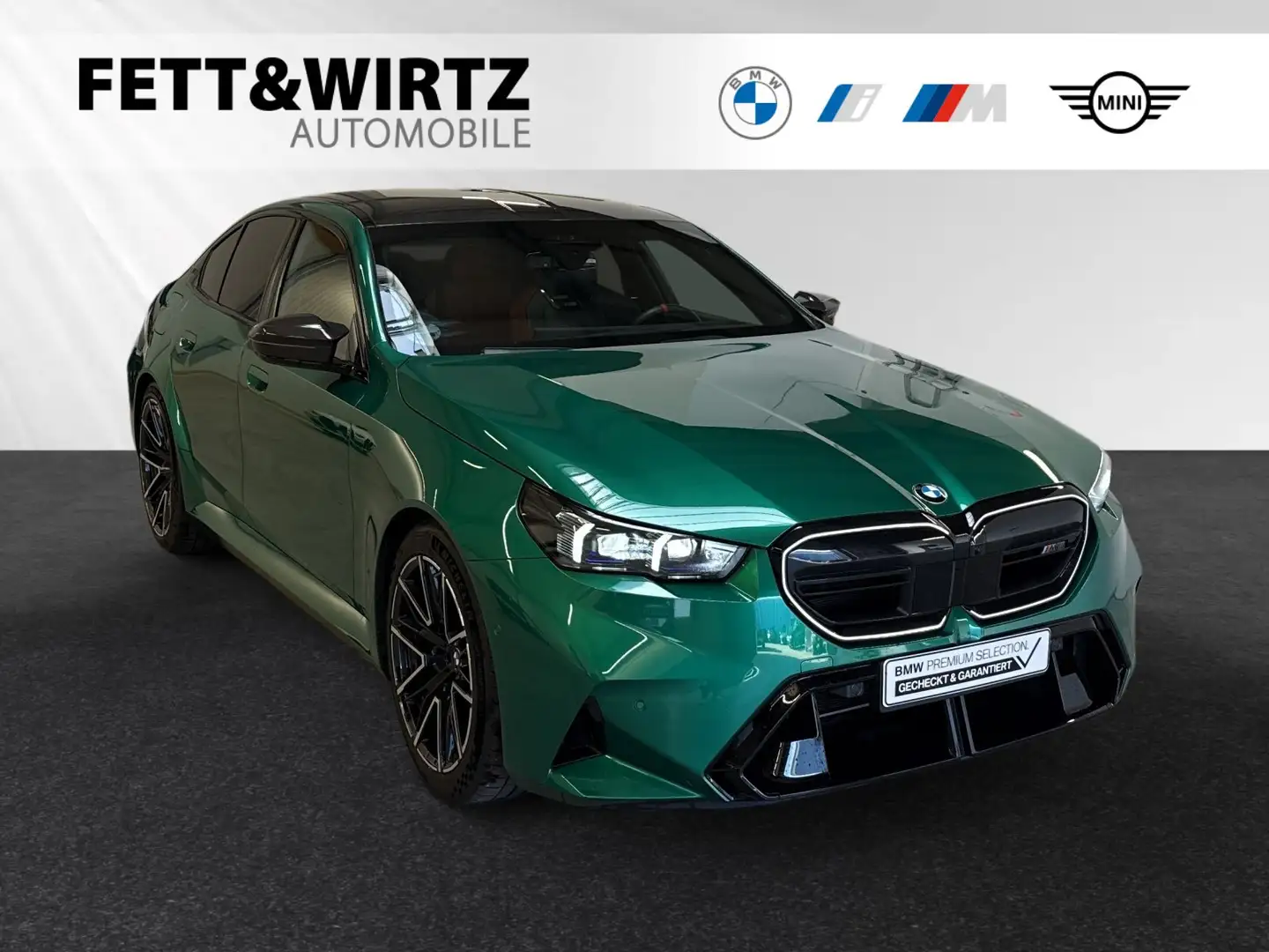 BMW M5 Limousine DAProf.|LCProf.|Bowers&Wilkins|PA+ Grün - 1