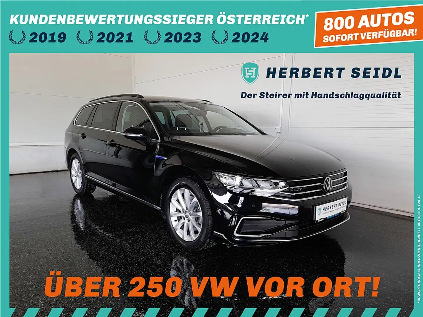 Volkswagen Passat Variant GTE e-Hybrid DSG *VIRTUELL PRO / NAVI / ACC / K... Schwarz - 1